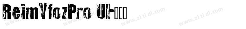 ReimYfozPro Ul字体转换